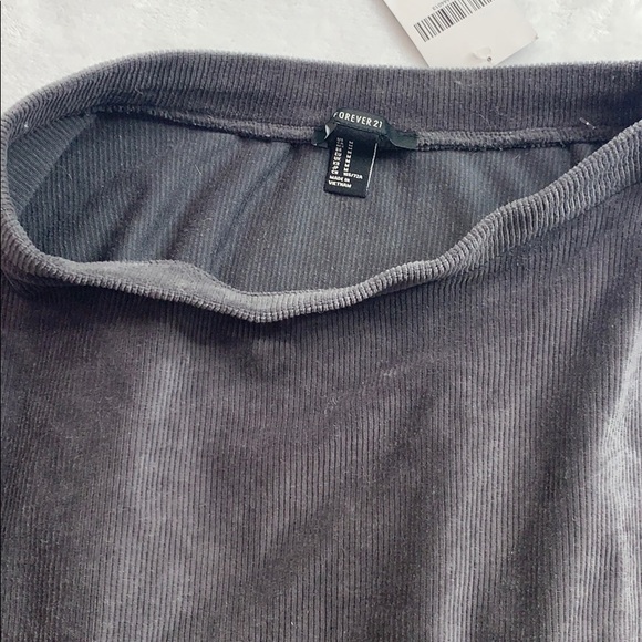 NEW Smokey gray mini skirt - Picture 2 of 2